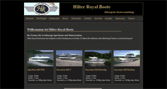 Desktop Screenshot of hilter-royal-boote.de